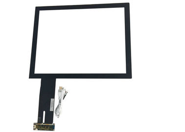19 résistance à l'usure adaptée aux besoins du client d'écran tactile de pouce PCAP pour le moniteur de TFT LCD de contact