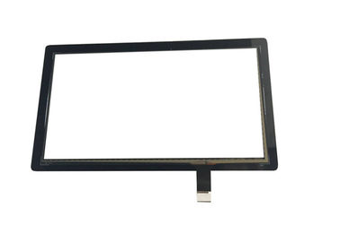 Panneau capacitif d'écran tactile de catégorie industrielle de 17 pouces avec le verre de couverture d'AG