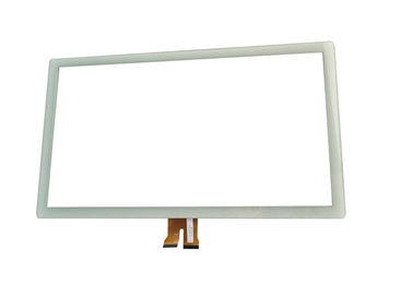 Haut écran tactile 27inch industriel sensible avec le verre de couverture blanc de Customzied